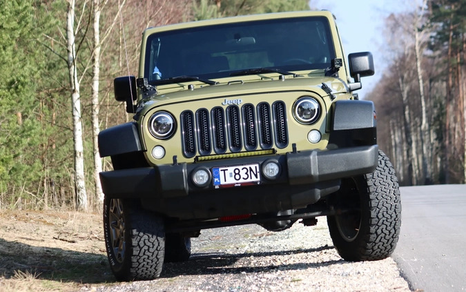 Jeep Wrangler cena 99000 przebieg: 161000, rok produkcji 2013 z Brzeg Dolny małe 497